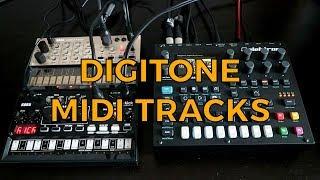 Digitone MIDI Tracks - Sequencing External Gear (feat. Korg Volcas)