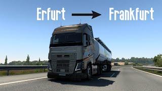 Gameplay Video: Erfurt to Frankfurt - ETS2 1.47 - StarPer