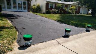 Latex-ite Airport Grade Driveway Filler Sealer | How To Reseal Your Driveway