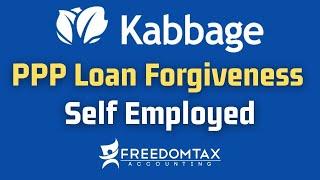 Kabbage PPP Loan Forgiveness Application for Self Employed (Step by Step Tutorial Instructions)