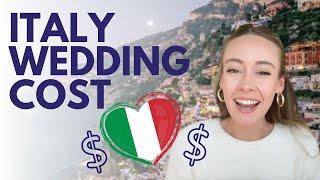 Destination Wedding in Italy COST - FULL Budget Breakdown