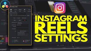 QUICK TIP | Timeline & Export Settings for Instagram Reels in 2021