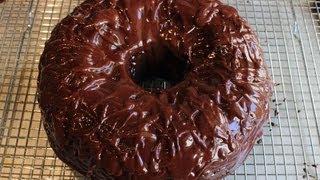 Chocolate Sour Cream Bundt Cake - Easiest Chocolate Cake Recipe Ever!