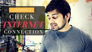 Detect Internet connection in Android O App