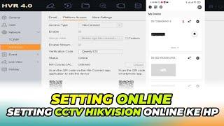 Cara Setting Online DVR Hikvision | Setting CCTV Hikvision Online Ke HP
