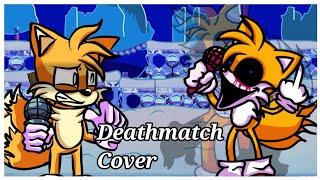 Deathmatch Sonic, but it is U-Side Tails vs Tails.exe Friday Ninght Funkin' U-side