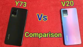 Vivo Y73 Vs Vivo V20Comparison And Speed Test | Vivo Y73 Vs V20 Speed Test