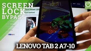 Hard Reset LENOVO Tab 2 A7-10 - Bypass Password by Factory Mode