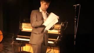 Artyom Tiunov composition-scene by the stream from the opera on texts by Daniil Kharms