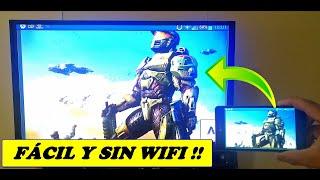 Connect your cell phone to your TV, .. WITHOUT WIFI !!