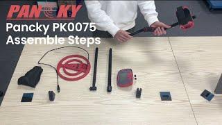 Pancky PK0075 Metal Detector Assemble Steps