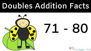 Doubles Addition Facts 71-80 | Rapid Automatic Naming