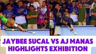 AJ Manas vs JB sucal (highlights exhibition)