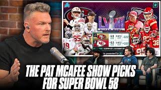 The Pat McAfee Show's Picks For Super Bowl 58