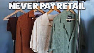 How To Never Pay Full Price for Clothes Again