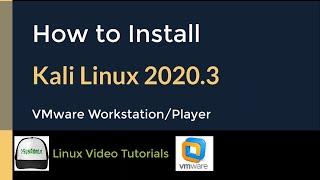 How to Install Kali Linux 2020.3 + Quick Look on VMware Workstation