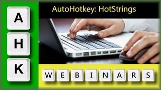 Joe Glines and Jackie Sztuk reviewing AutoHotkey Hotstrings