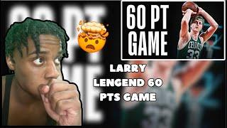 Larry Bird's LEGENDARY 60 Point Game | REACTION