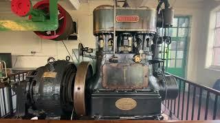 Ellenroad Steam Museum Browett Lindley & Co. Steam Driven Generator Engine