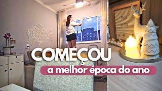 E começou a melhor época do ano️ Comecei a decorar a casa para o Natal!