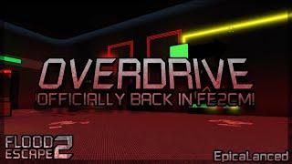 Overdrive REVAMP (2024) [Crazy] by creeperreaper487, kitkatkayo | Flood Escape 2: Community Maps