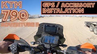 KTM 790 / 890 Adventure- GPS Install and wiring