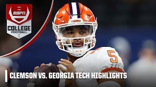 Clemson Tigers vs. Georgia Tech Yellow Jackets | Full Game Highlights