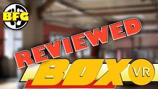 BOXVR Game / Exercise Review - get ready to get sore!