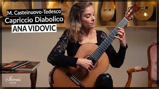 Ana Vidovic plays Capriccio Diabolico by Mario Castelnuovo-Tedesco on Classical Guitar