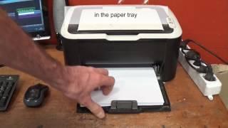 What to do if Printer says paper jam but there is no paper in it