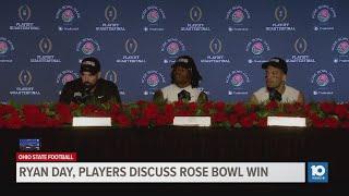 Ryan Day, players discuss Rose Bowl win over Oregon in postgame press conference