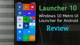 Launcher 10 | Windows Look on Android | Launcher Review