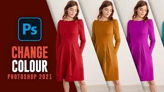 How to Change The Colour of Clothing in Photoshop CC