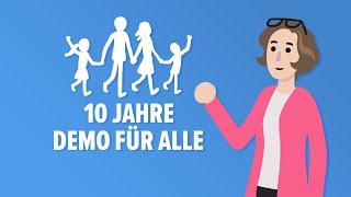 10 JAHRE DemoFürAlle für Ehe, Familie und Kinder