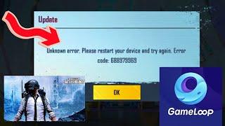 unknown error please restart your device pubg 2023