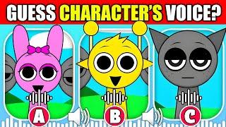  Guess The Incredibox Sprunki Characters by their VOICE!? | Simon, Pinki, Fun Bot, Garnold