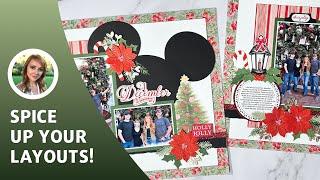 Techniques to Step Up Your Scrapbook Layout!