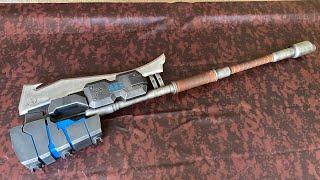 3D Printed Halo Gravity Hammer from Cyberforge