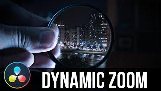 EASY to Use Dynamic Zoom & Panning Tool - DaVanci Resolve 16 Tutorial