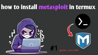 how to install metasploit in termux | @cyber__Tools.3938 | 2025