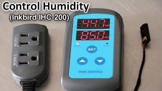 Inkbird Humidity Controller - IHC 200   (settings/programming)