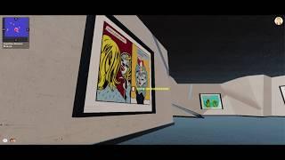 Crypto-Pop Virtual Art Show in Decentraland