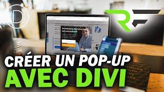 Comment créer un POP-UP avec Divi ?