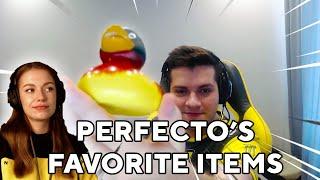 What items can Perfecto not live without? | CS:GO NAVI 9 Essentials