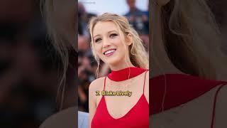 top 10 most beautiful Hollywood actress in 2024 (part.2) #youtubeshorts #trendingshorts #top10 #new