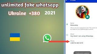 Fake whatsapp  Ukraine  +380,ka  whatsapp number