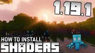 How To Install SHADERS 1.19.1 with Shaders Mod 1.19.1 in Minecraft