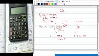 Depreciation calculator tricks(WDV METHOD)