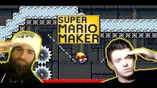 Beating Ryukahr's Final Level, The Wall // Super Mario Maker W/ SPB