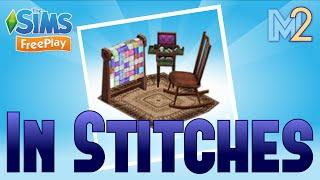 Sims FreePlay - In Stitches Quest & Quilting Hobby (Let's Play Ep 25)